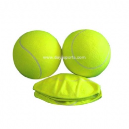 Inflated Tennis Ball