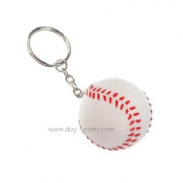 Foam Baseball Key Chain