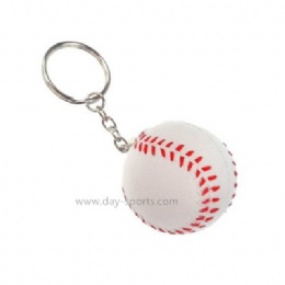 Foam Baseball Key Chain